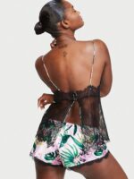 Комплект для сну VICTORIA'S SECRET Stretch Satin Lace Back Cami Set - Зображення 2