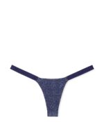 Бавовняні трусики тонг PINK Logo Cotton Micro Thong Panty - Зображення 3