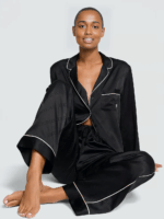 Атласна піжама VICTORIA'S SECRET Satin Long PJ Set
