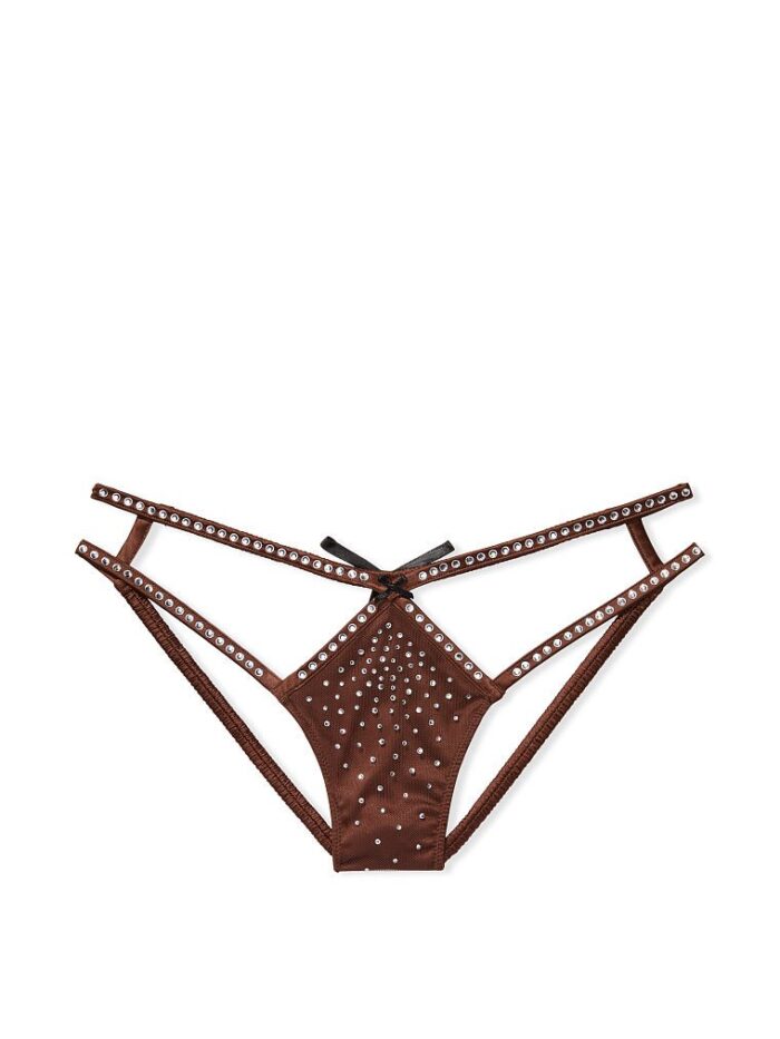Комплект Victoria's Secret Dream Angels Shimmer Open Quarter Cup Bra+ Cheekini - Зображення 4