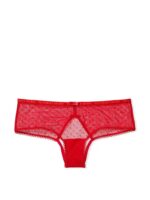Открытые трусики чики Victoria's Secret Sheer Dotted Mesh Open Back Cheeky Panty — изображение 3
