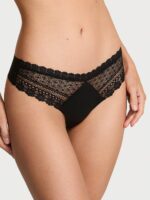 Безшовні трусики тонг Victoria's Secret No-Show No-Show Daisy Lace Thong Panty