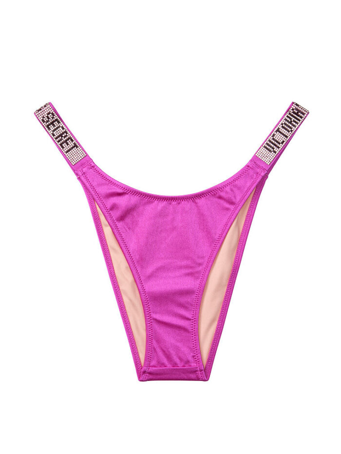 Купальник Victoria's Secret Shine Strap Fabulous Push-up Top+Brazilian bottom - Зображення 4
