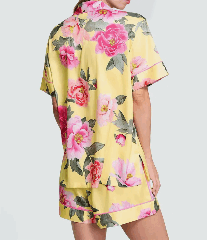 Піжама Victoria's Secret Glazed Satin Heart Short Pajama Set - Зображення 2