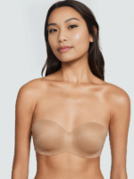 Комплект білизни Вікторія Сикрет Lightly Lined Smooth Strapless Bra + Thong Panty - Зображення 2