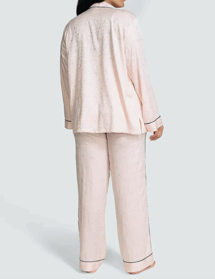 Піжама Victoria's Secret Glazed Satin Dew Drop Long Pajama Set - Зображення 2