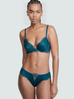 Трусики чіки Victoria's Secret Very Sexy Lace Insert Cheeky Panty
