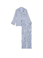 Атласна піжама Victoria's Secret Satin Long Pajama Set - Зображення 3