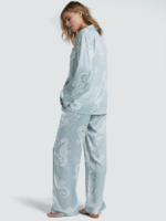 Атласна піжама Victoria's Secret Glazed Satin Long Pajama Set - Зображення 2