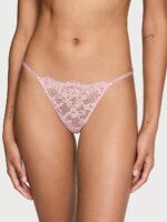 Трусики тонг Вікторія Сікрет Dream Angels Twinkle Strap Lace V-String Panty