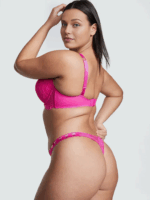Трусики тонг Victoria's Secret Very Sexy Smooth Lace Shine Strap Thong Panty - Зображення 3