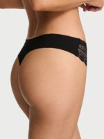 Безшовні трусики тонг Victoria's Secret No-Show No-Show Daisy Lace Thong Panty - Зображення 2