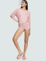 Комплект для сну VICTORIA'S SECRET Modal Terry Crewneck Short Set - Зображення 3