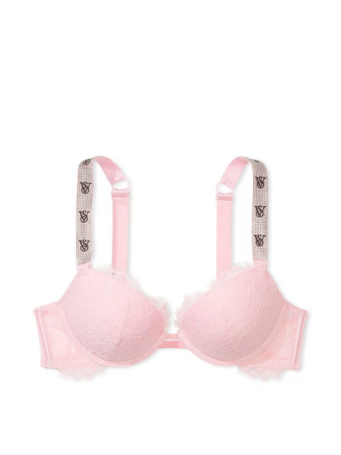 Комплект білизни Victoria's Secret VERY SEXY Shine Strap Lace Push-Up Bra - Зображення 5