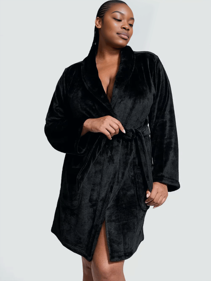 Короткий халат Victoria's Secret Short Cozy Robe - Зображення 1