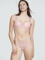 Комплект білизни Victoria's Secret VERY SEXY Shine Strap Lace Push-Up Bra