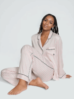 Атласна піжама Victoria's Secret Satin Long Pajama Set - Зображення 2