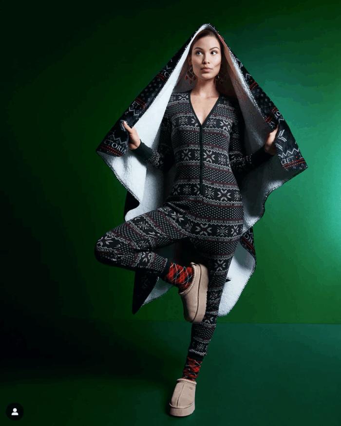 Теплий плед із логотипом Victoria's Secret Flannel Blanket - Зображення 1
