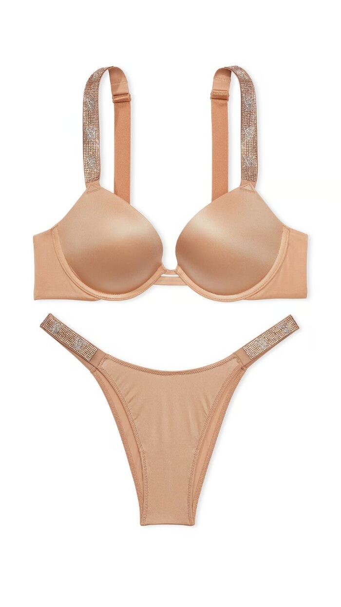 Комплект білизни Victoria's Secret Very Sexy Shine Strap Smooth Push-Up Bra - Зображення 1