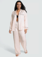 Піжама Victoria's Secret Glazed Satin Dew Drop Long Pajama Set