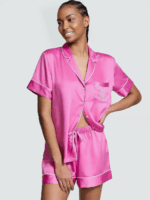 Піжама Victoria's Secret Glazed Satin Heart Short Pajama Set