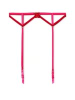 Комплект білизни Victoria's Secret Very Sexy Heartware Open-Cup Strappy Demi Bra + Thong Panty - Зображення 12