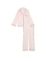 Атласна піжама Victoria's Secret Satin Long Pajama Set - Зображення 4