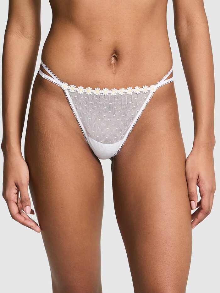 Трусики тонг PINK Wink Strappy V-String Thong Panty - Зображення 1
