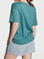 Піжама Victoria's Secret Cotton Short Tee-jama Set - Зображення 2