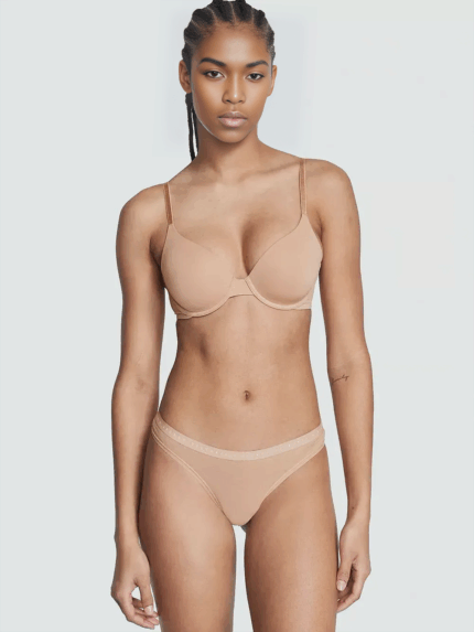 Бавовняні трусики тонг Victoria's Secret Stretch Cotton Thong Panty