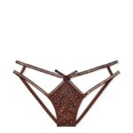 Трусики чікіні Вікторія Сикрет Dream Angels Strappy Satin Shine Cheekini Panty
