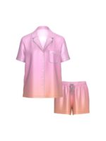 Піжама Victoria's Secret Glazed Satin Heart Short Pajama Set - Зображення 4