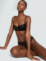 Комплект білизни Victoria's Secret Dream Angels Wicked Unlined Lace Balconette Bra