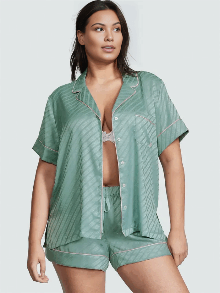Піжама Victoria's Secret Satin Short Pajama Set - Зображення 1