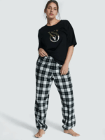 Піжама Victoria's Secret Flannel Jogger Tee-jama