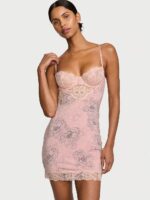 Нічна сорочка Victoria's Secret Modal & Lace Cupped Mini Slip Dress