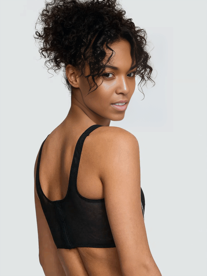 Комплект білизни Victoria's Secret Very Sexy Sheer Shine Corset Top - Зображення 3