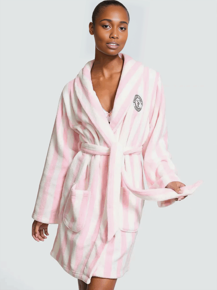 Короткий халат Victoria's Secret Short Cozy Robe - Зображення 1