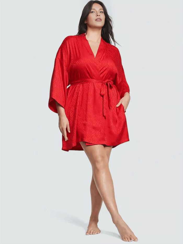 Атласний халат-кімоно Victoria's Secret THE TOUR '23 ICON VICTORIA'S SECRET - Зображення 1