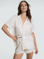 Піжама Victoria's Secret Glazed Satin Heart Short Pajama Set