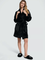 Короткий халат Victoria's Secret Short Cozy Robe - Зображення 3