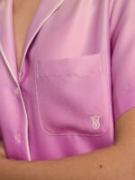 Піжама Victoria's Secret Glazed Satin Heart Short Pajama Set - Зображення 3