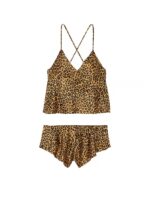 Комплект для сну Victoria's Secret Satin Open-Back Cami & Shorts Set