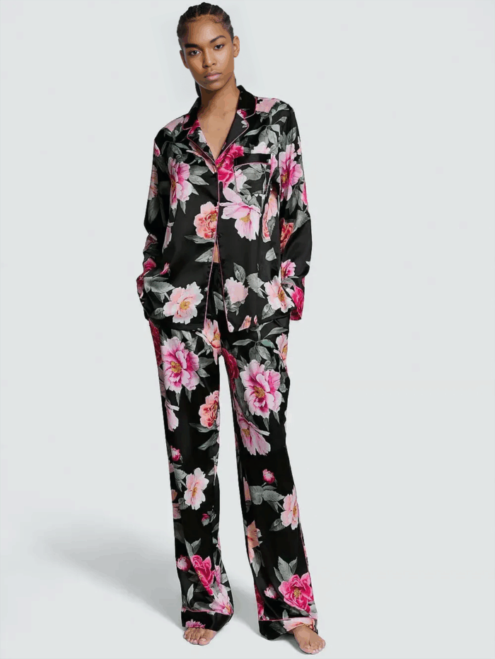 Атласна піжама Victoria's Secret Glazed Satin Long Pajama Set - Зображення 1