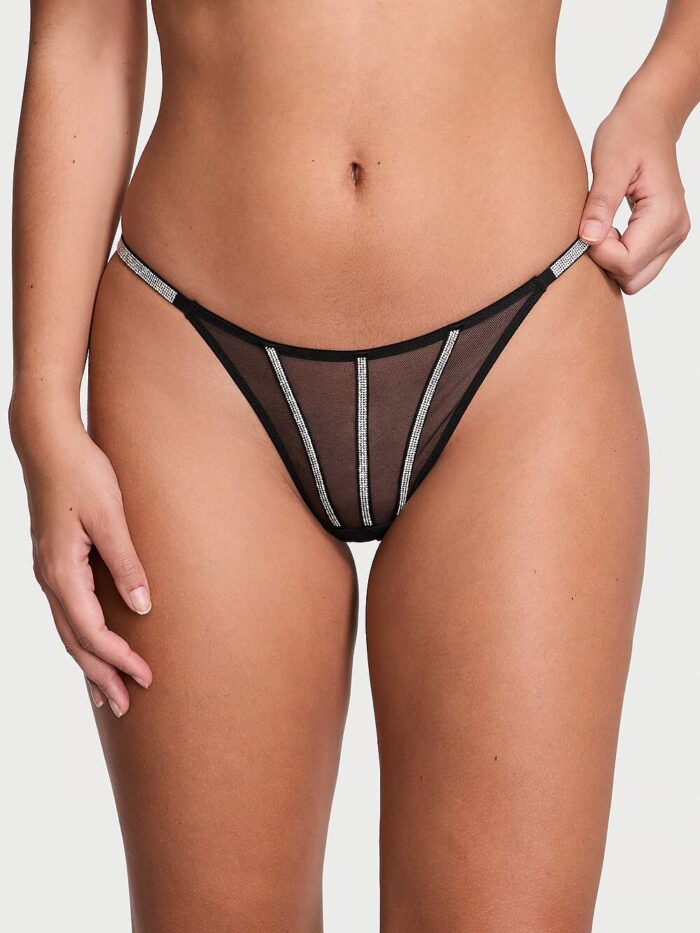 Комплект білизни Victoria's Secret Very Sexy Sheer Shine Corset Top - Зображення 4