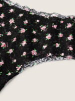 Мереживні безшовні трусики чікстер PINK No-Show Soft Lace Cheekster Panty - Зображення 2