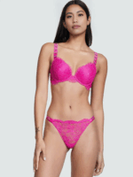 Трусики тонг Victoria's Secret Very Sexy Smooth Lace Shine Strap Thong Panty - Зображення 4