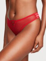 Відкриті трусики тонг Victoria's Secret Very Sexy Crotchless Lace-Up Bow-Back Thong Panty - Зображення 2