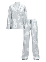 Атласна піжама Victoria's Secret Glazed Satin Long Pajama Set - Зображення 4