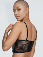 Бюстьє корсет Very Sexy Midnight Affair Faux Patent Leather Push-Up - Зображення 2